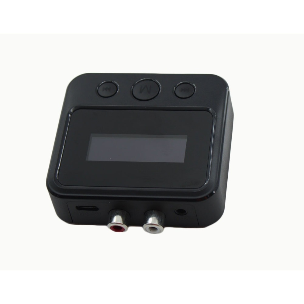 C39S LCD Wireless Audio Adapter Bluetooth 5.4 Transmitter Receiver RCA AUX TF Ca